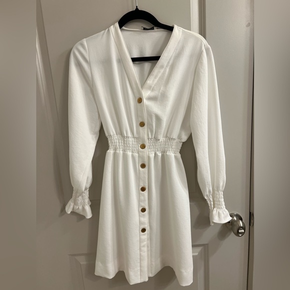 Sandro Short Dress with Press Studs - Picture 1 of 3